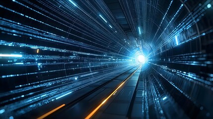 Quantum explosion creating a vibrant kaleidoscopic rift in the space time continuum resulting in hypnotic distortions and bending of the fabric of reality  Futuristic surreal