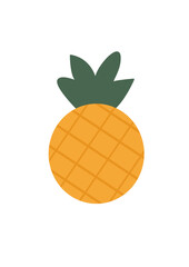 fresh yellow pineapple