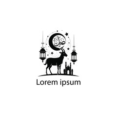 "Eid ul-Adha Mubarak Camel and Mosque Vector Illustration"

"Islamic Festival of Sacrifice with Crescent Moon and Lanterns"