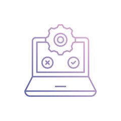 Testing  Vector icon