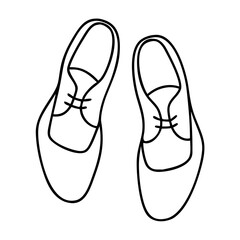 matching shoes icon, matching shoes line art - simple line art of matching shoes, perfect for matching shoes logos and icons