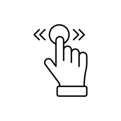 Swipe  Vector icon
