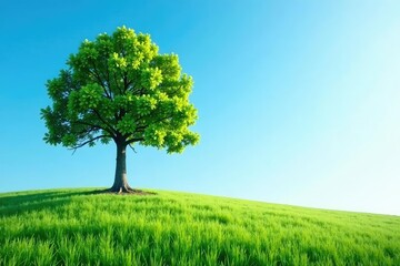 A single tree branch against a clear blue sky, nature, natural, blue sky