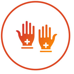 Vector Design Gloves Icon Style