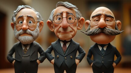 Animated NFT versions of ECB presidents displayed in virtual exhibit