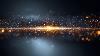 Visually striking digital representation of a futuristic cosmic nebula formed by swirling luminous particles of cosmic dust creating a dynamic ethereal and surreal celestial energy background