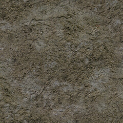 An old, gray cement wall. Grey, stone background. Ancient ruins. Concrete texture. Seamless image.