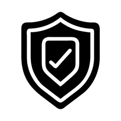 Shield Icon Representing Protection or Defense Layer for Security Systems
