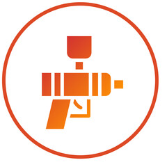 Airbrush Icon Style