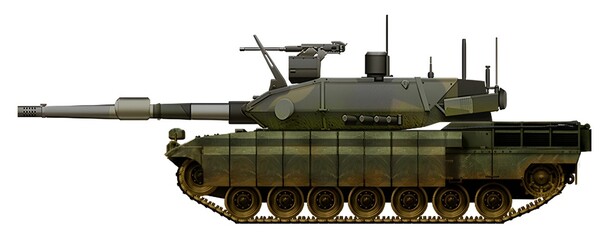 Ariete-C2 HITFACT II (Variant of modernization of the C2 Ariete tank with the HITFACT II turret) © Tikros