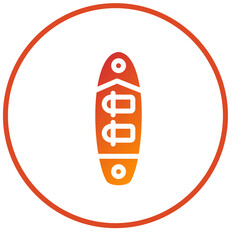 Snowboard Icon Style