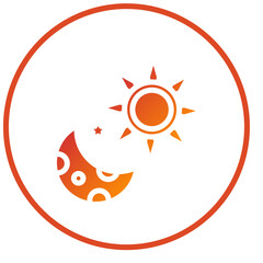 Day and Night Icon Style