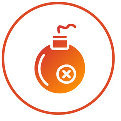 Pirate Bomb Icon Style