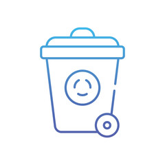 Recycling Bin Vector icon