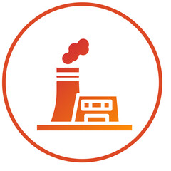 Nuclear Plant Icon Style