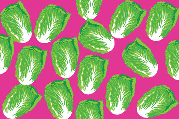 seamless pattern with leaves