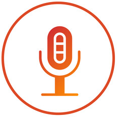 Voice Recorder Icon Style