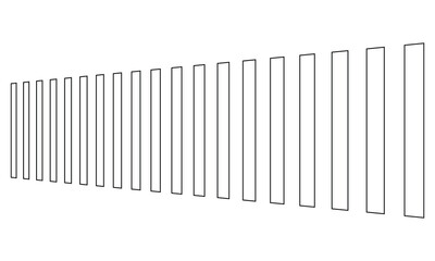 Crosswalk lines. pedestrian crossing icon. zebra crossing. vector illustration, crossover isolated on white background. Vector Illustration . EPS 10 .