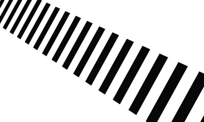 Crosswalk lines. pedestrian crossing icon. zebra crossing. vector illustration, crossover isolated on white background. Vector Illustration . EPS 10 .