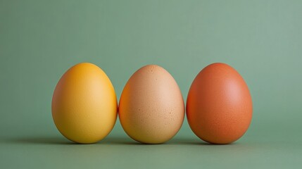 Bright spring egg decor