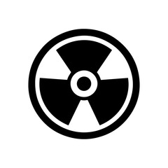 Radiation xray icon with transparent background