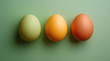 Bright spring egg decor