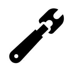 Can Opener with Rotary Handle Icon Design