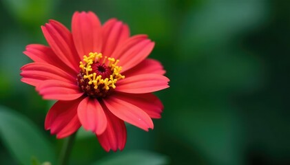 Obraz premium Late-blooming flower displaying unique petal arrangement, unique, garden