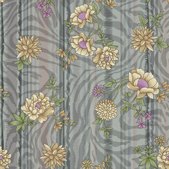 seamless floral pattern