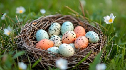 Obraz premium Colorful Easter delight