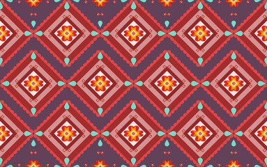 seamless pattern with colorful stripes