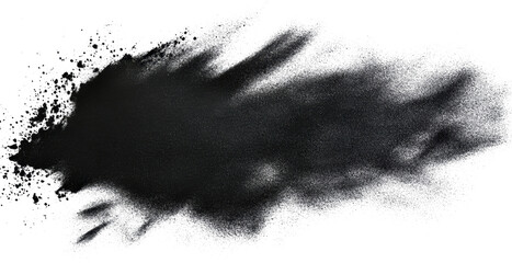 Unique black spray paint texture with soft streaks and dynamic patterns