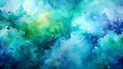 abstract watercolor paint background by nay blue 