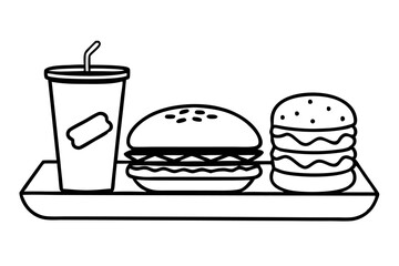 Artfully Drawn Fast Food in Pen and Ink: A Visual Feast in Linework.