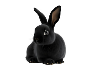 Captivating Ebony Rabbit