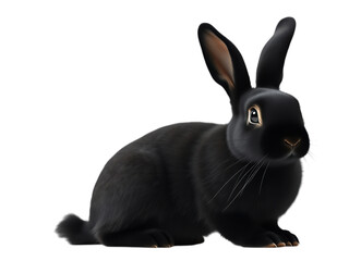 Alluring Monochrome Lagomorph