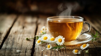 Aromatic Chamomile Tea: Warmth and Tranquility