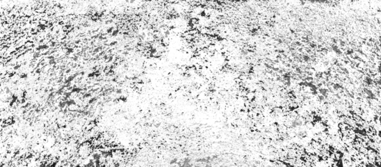 Distressed Grainy Grunge Gray Texture Overlay on Transparent Background for Design Element