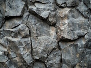 Gray rock face texture