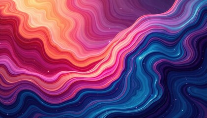 Obraz premium Abstract swirling marble effect in vibrant hues , bright, artistic, image