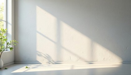 Subtle textured wall, soft light enhances depth, backdrop, scene, exterior