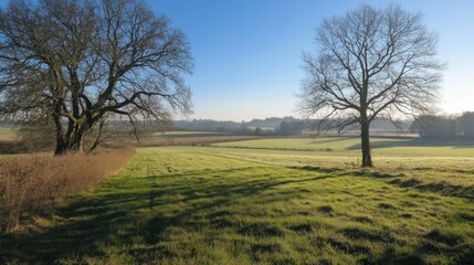 Easter meadow sunshine