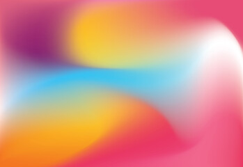 Vibrant and Colorful Abstract Gradient Background