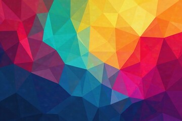 Fototapeta premium Abstrakcyjne kształty geometryczne, żywe kolory, nowoczesny design, projekt, ilustracja, tekstura