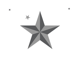 star icon vector logo