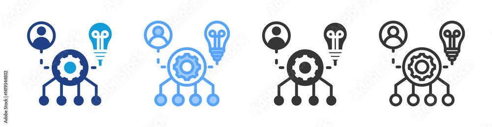Aufkleber resource icon set multiple style collection