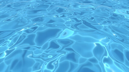 Obraz premium Abstract water background with detailed surface elements, excellent for motion graphics or animation. Professional quality visual asset