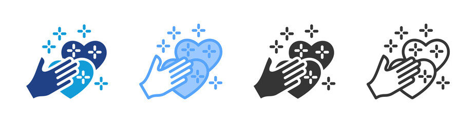 Honesty icon set multiple style collection