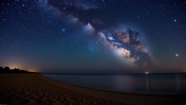 sleaford bay eyre peninsula south australia offers breathtaking views milky way clear night sky near mars
