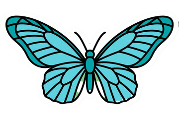 Obraz premium butterfly isolated on white background PNG Image